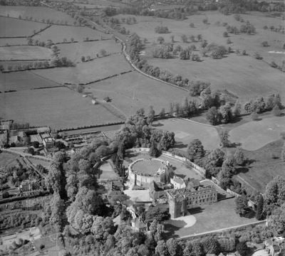 Farnham Castle and Folly Hill, Farnham, 1953