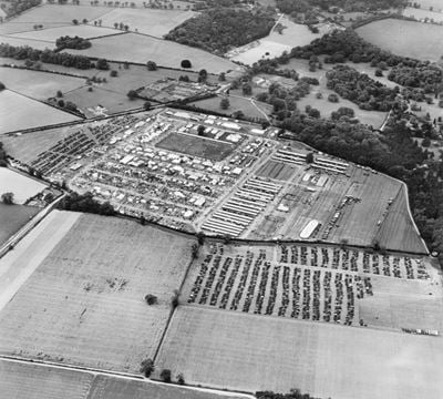 Rougham, the Suffolk County Show, 1951. This image has been produced from a print.