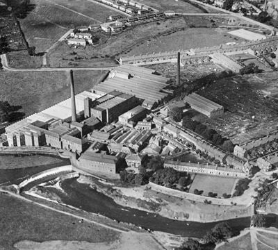 Holme Head Works, Denton Holme, 1925. This image has been produced from a copy-negative.