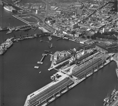 Southampton Docks, Southampton, 1968