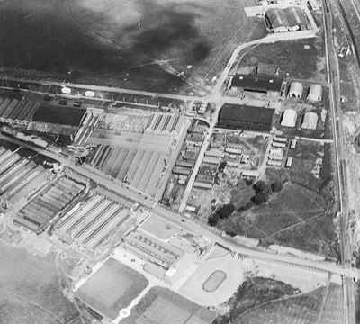 Aerodrome and Works, Hendon, 1919