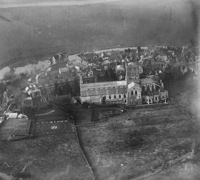 St Mary's Abbey Church, Tewkesbury, 1920
