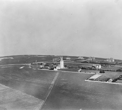 North Foreland Lighthouse, North Foreland, from the west, 1920
