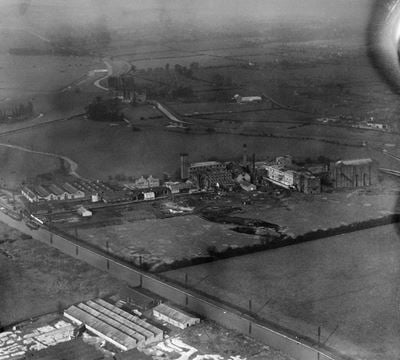 The Angel Road Linoleum Works, Edmonton, 1921