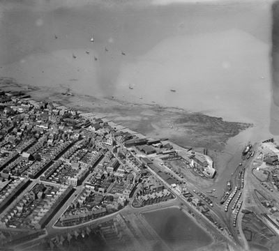 The Harbour and environs, Whitstable, 1923