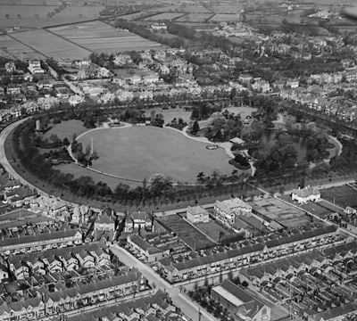 People's Park and environs, Grimsby, 1925