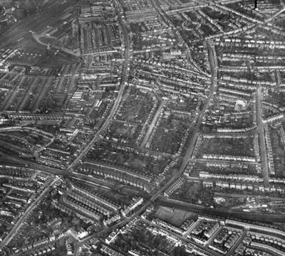 Larkhall Rise and environs, Clapham, 1926