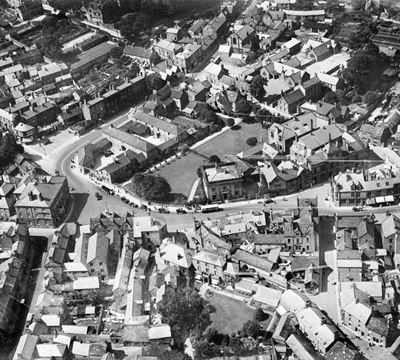 The town centre, Bakewell, 1927