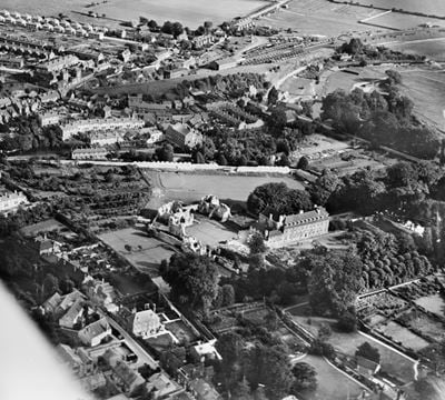 Wolvesey Palace and environs, Winchester, 1928