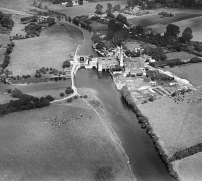 The Cannon and Clapperton Paper Mill, Sandford-on-Thames, 1928