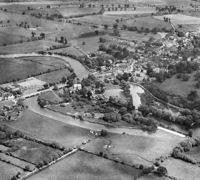 Sonning Bridge, the River Thames and Sonning, Sonning Eye, 1930