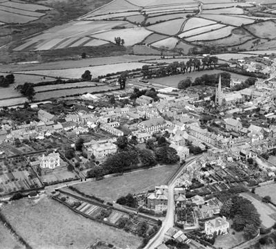 The town centre, Great Torrington, 1930
