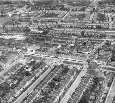 High Road and environs, Ilford, 1930