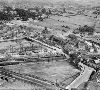 The English Brothers Ltd Saw Mill, the Electricity Sub Station off London Road and environs, Peterborough, 1931