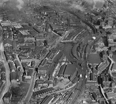 The Old Station and environs, Halifax, 1931
