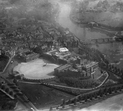 Chester Castle and Assize Courts, Chester, 1931