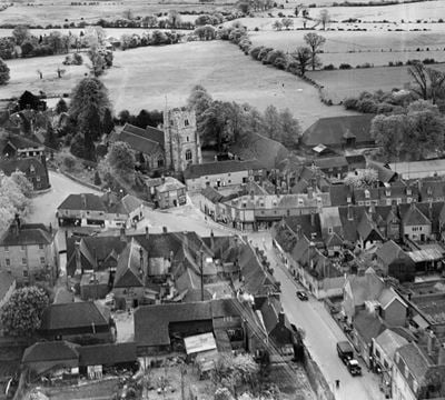 St Mary's Church and The Square, Lenham, 1932