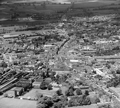 The High Street and environs, Uxbridge, 1933