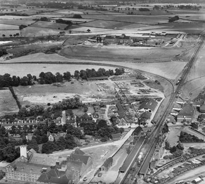 William Mallinson and Sons Timber Yard, Bury St Edmunds, 1933