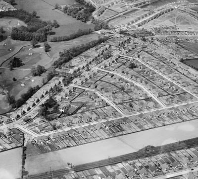 The Montrose Park Estate between Hurst Road and Canterbury Avenue, Sidcup, 1934
