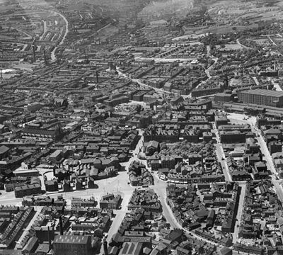 The town centre, Huddersfield, 1934