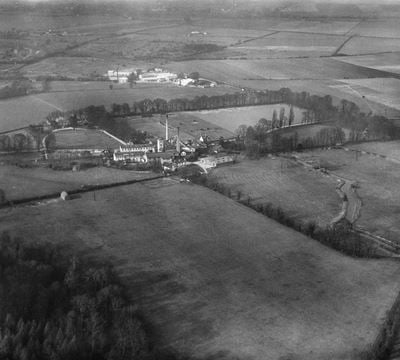 Sawston Paper Mill and environs, Sawston, 1935