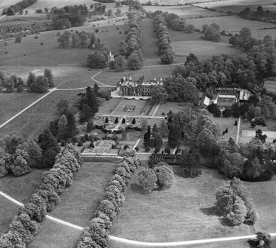Knebworth House and gardens, Old Knebworth, 1935