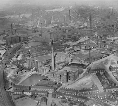 Hartford Cotton Mill and environs, Werneth, 1936