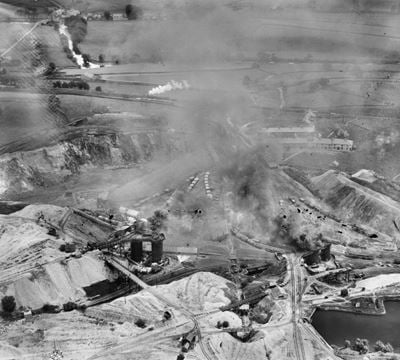 Horton Lime Works, Horton in Ribblesdale, 1936.