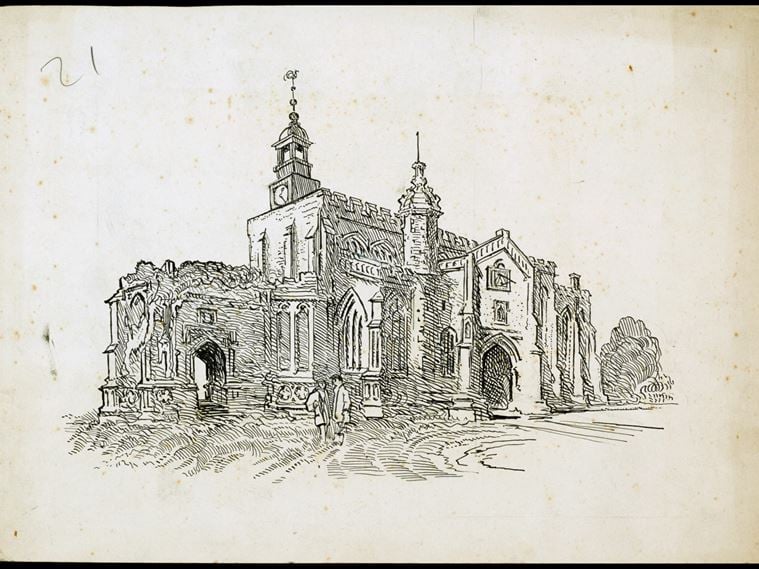 St Mary's Church, seen from the south-west