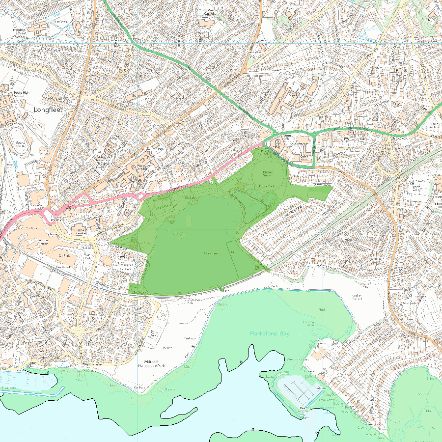 Poole Park Map