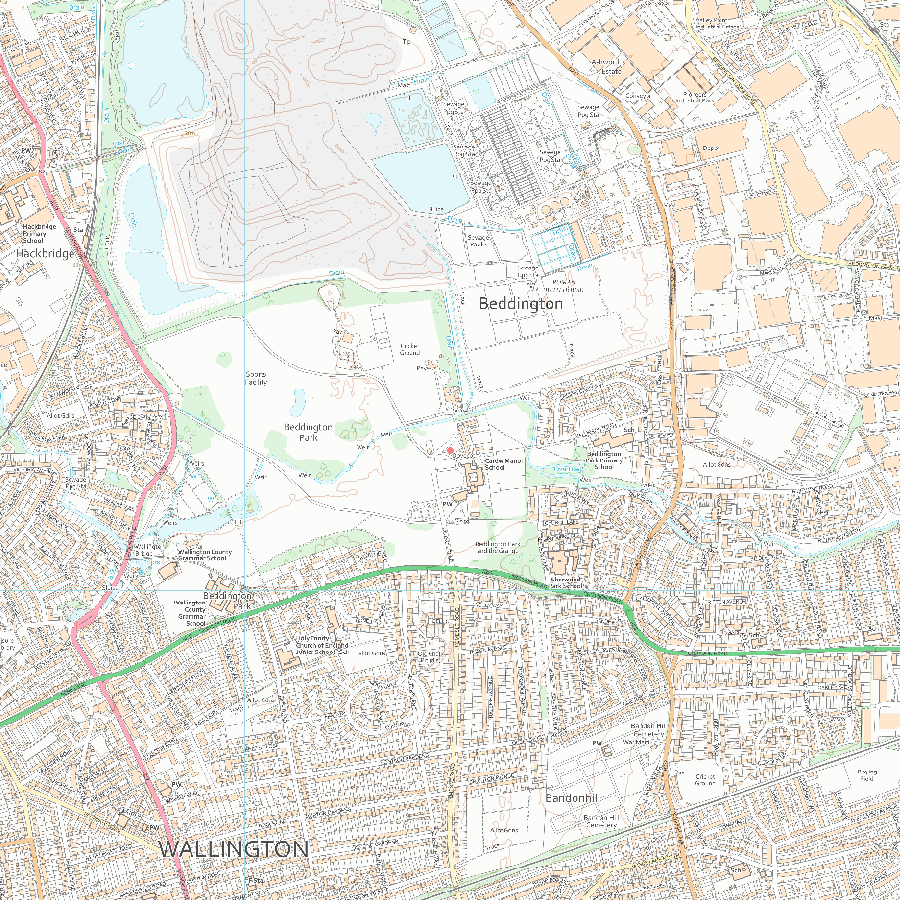 Beddington Park Map