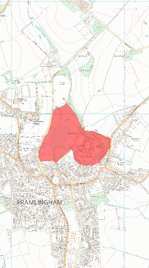 Framlingham Castle And Its Associated Landscape Including The Mere