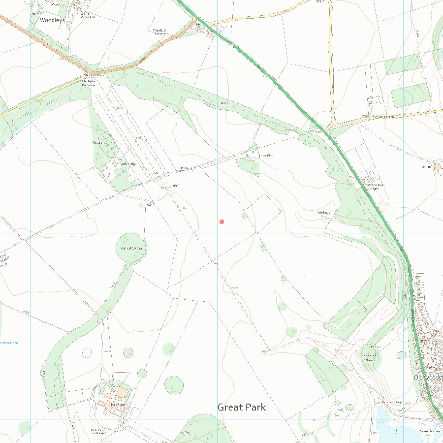 Bowl barrow 350m south west of Furze Platt Farm in Blenheim Great Park ...