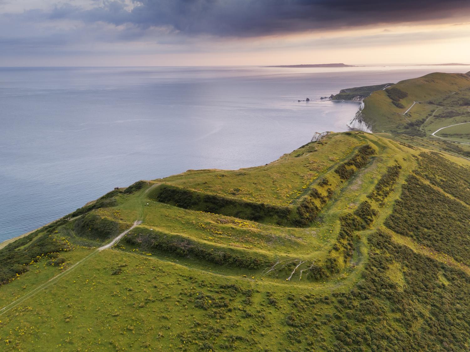 /localAn archaeological feature on the coastline