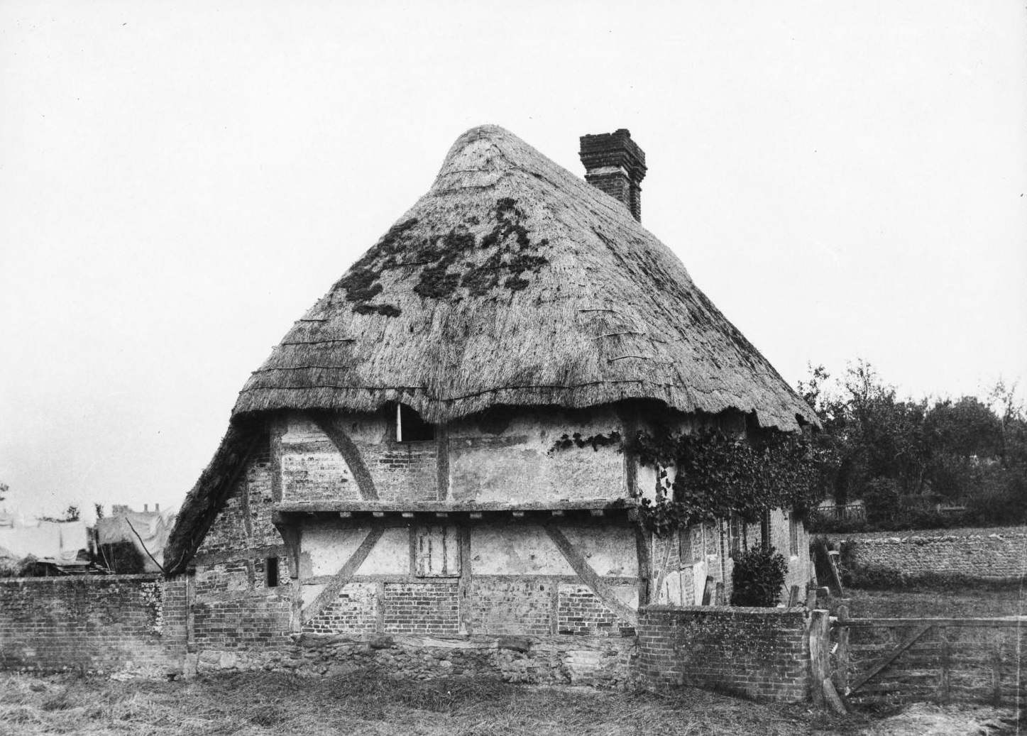 /localA building in a rural landscape
