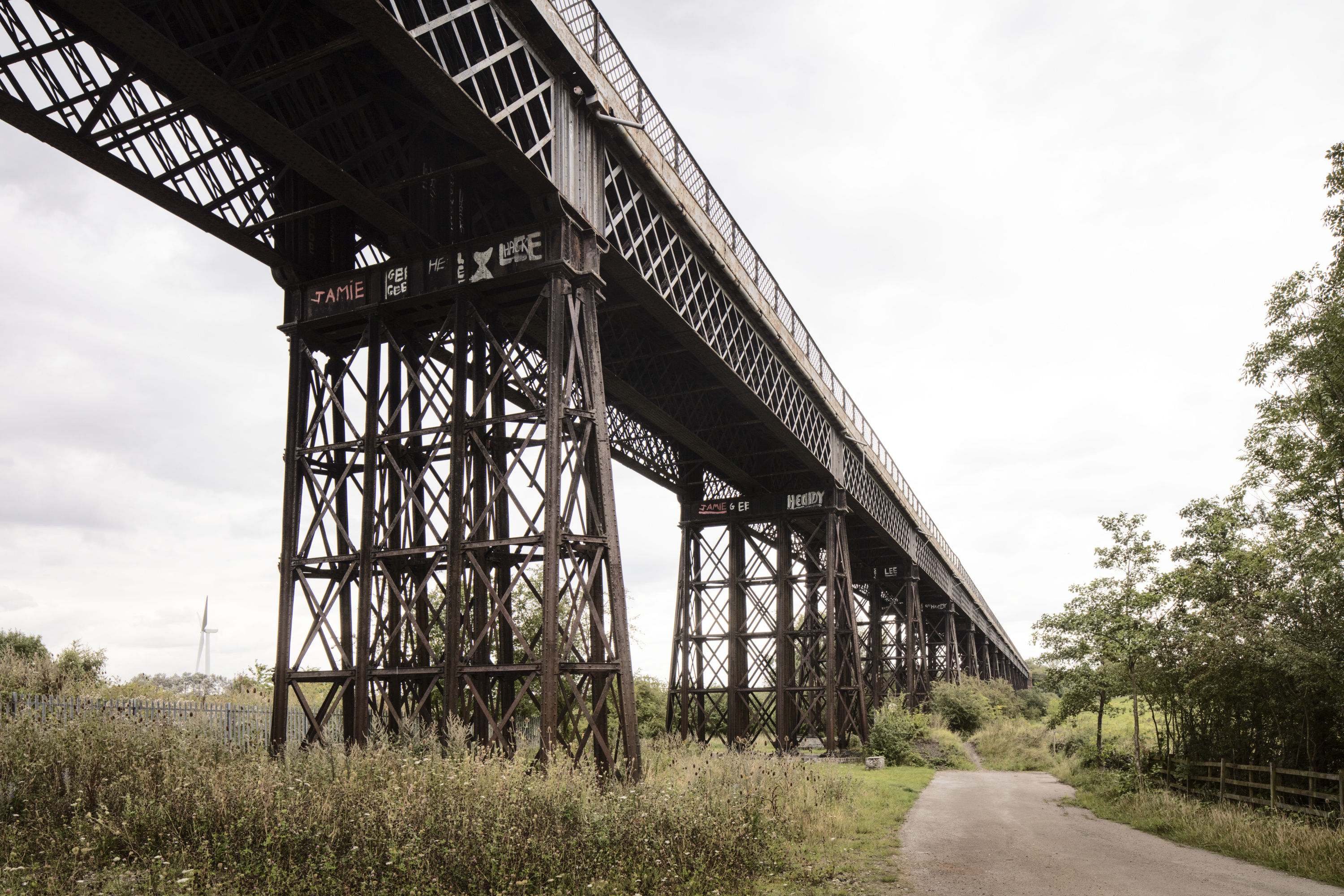 /localA view of a disused viaduct