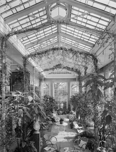 The conservatory at Shrubland Park, Suffolk