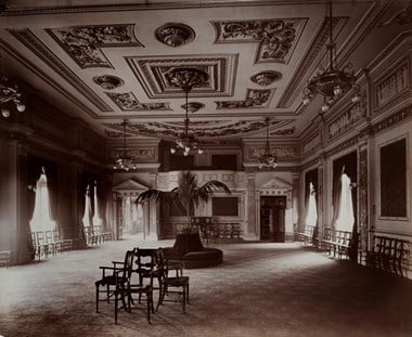 Interior of the Empire Room or Ballroom