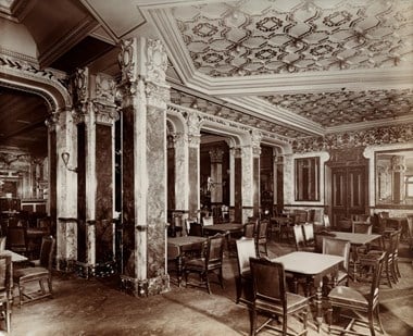 Interior of Trocadero's Grill Room