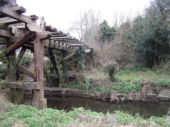 Wickham Bishops Timber Trestle Railway Viaduct,