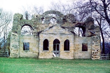 Mowbray Point Ruin before restoration