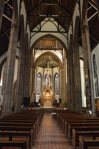 Interior of St Chad’s Cathedral