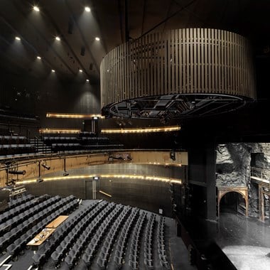 Nottingham Playhouse: auditorium
