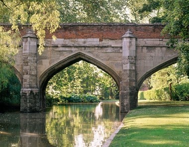 The scheduled moat forms part of the registered 20th century gardens at Eltham Palace (Greenwich, London).