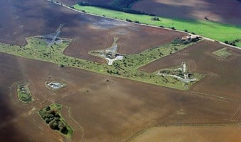 RAF Harrington, Northamptonshire, site of alter 1950s Thor intermediate range ballistic missile site, Listed grade II.