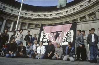 Demonstration against Section 28 of the Local Government Act