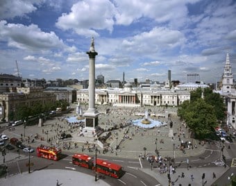 Trafalgar Square © English Heritage Photo Library