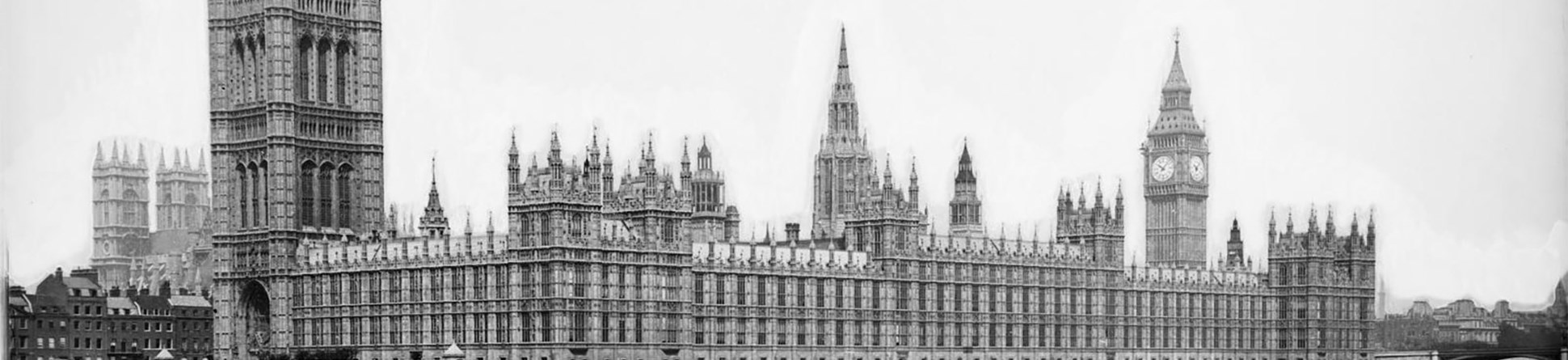 A view of the Houses of Parliament from Lambeth