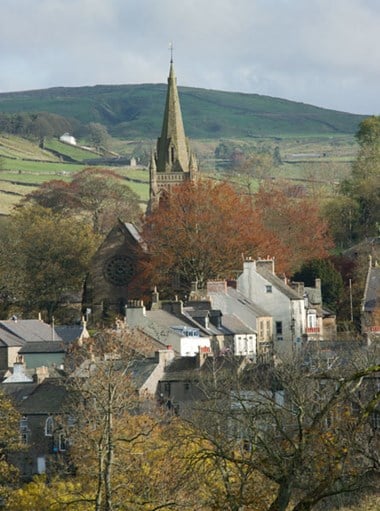 St Augustine's church, situated in the heart of Alston